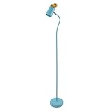 GTV - Stehleuchte MAUS - max.250V, 50/60Hz, 1*E27, max.25 W, IP20, Ø 8 cm, blau - Stehlampe Standlampe Kinderzimmer