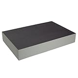 malwim Hochwertige Hüpfmatratze für Kinder – 107x70x17cm | Indoor Sprungmatte – Made in Germany | Weich, Sicher & Langlebig | Blau/Grau
