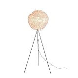 M2 OUTLET Stehleuchte mit Federn - Ø40CM, Weiß: Stehlampe mit Entenfeder