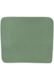Meyco Wickelauflagenbezug - Wickelbezug Baby - 85x75cm - Basic Jersey - Forest Green