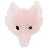 SEWOART Wolfskopf-Kristallanhänger zum Selbermachen Schmuck Tapferkeits- und Stärkesymbol für Familie und Freunde zu Weihnachten und zum Geburtstag.