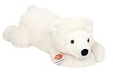 Teddy Hermann 91547 Eisbär liegend 45 cm, Kuscheltier, Plüschtier mit recycelter Füllung