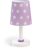 Dalber Kinder Tischlampe Nachttischlampe kinderzimmer Sterne Stars Malve, 81211L, E14