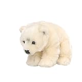 WWF WWF16860 Plüschkolletion World Wildlife Fund Plüsch Eisbär, realistisch gestaltetes Plüschtier, ca. 23 cm groß und wunderbar weich, Mehrfarbig