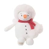 Bukowski Kuscheltier Schneemann Baby Snowman 15 cm weiß/bunt Plüschschneemann