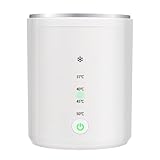 Flaschenwärmer Baby,Flaschenwärmer für Unterwegs,Flaschenwärmer and abkühler,Milchwärmer Baby Portable mit 5 Adapters,Elektrischer Flaschenwärmer Litze Leitung Einzelader Flexibel für Reisefreundlich