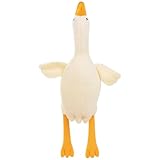 1 Ente Kuscheltier, Gans Kuscheltier Weiß, Gans Kuscheltier, 50 cm Weiches Plüschtier, Ideal Für Kinder Und Erwachsene, Perfekt Als Schlafbegleiter, Stressabbau Und Dekoration,kuscheltier mit gewicht