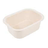 MERRYHAPY Wickeltisch Wasserwanne Wickeltischwanne für Junge Mädchen für Babypflege Milchweißer Farbe Platzsparend