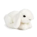 Living Nature Stofftier - Kleines Kaninchen weiß (16cm)