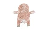 IKEA Stofftier-Schwein 'Knorrig' Plüschtier Schweinchen - 16cm breit - 12cm hoch - 37cm lang - sehr kuschelig - waschbar - SICHERHEITSGETESTET - für Kinder jeglichen Alters