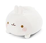 NICI 47752 Kissen Hase Molang figürlich 30x40cm Plüsch Kuscheltier Kawaii, 1 Stück (1er Pack), Weiß