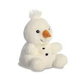 Aurora, 99130, Palm Pals Schneemann, 13cm, Plüschtier, Weiß