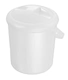 Rotho Babydesign, BELLA BAMBINA, Windeleimer geruchsdicht ohne Nachfüllkassetten, umweltfreundlich & hygienisch, ideal für Wickeltisch & Kinderzimmer, 26×23×37 cm (L×B×H), weiß