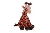 Wild Republic Cuddlekins Eco Mini Giraffenbaby, Kuscheltier, 20 cm, Plüschtier, Füllung besteht aus gesponnenen recycelten Wasserflaschen, umweltfreundlich, Giraffenkalb