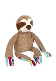 SIGIKID 42836 Stofftier Affe Patchwork Sweety Kuscheltier zum Spielen & Schmusen aus weichem Materialmix für Babys und Kinder, Jungen und Mädchen von 0 Monaten bis 8 Jahren Mehrfarbig/Affe 41 cm