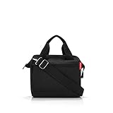 reisenthel allrounder cross in Schwarz – Kleine Crossbody Bag mit abnehmbarem und verstellbarem Schultergurt – Aus wasserabweisendem Material