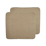Meyco Baby Uni wickelauflagenbezug - 2er pack - frottee - taupe - 85x75cm