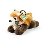 Teddys Rothenburg Kuscheltier Roter Panda liegend 20 cm Plüschtier Plüschpanda