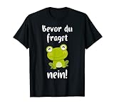 Frosch Kostüm Frosch Frosch Kröte Tadpox Amphibien T-Shirt