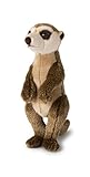 WWF WWF00838 Plüschkolletion (World Wide Fund for Nature) Plüsch Erdmännchen, realistisch gestaltetes Plüschtier, ca. 30 cm groß und wunderbar weich, Mehrfarbig