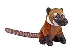 Wild Republic Rainforest Nasenbär, Plüschtier, 15 cm, Plüschspielzeug, Füllung aus recycelten Wasserflaschen