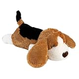 Hundespielzeug mit Herzschlag, Plüsch, weiche Komforthilfe für Begleitung, beruhigendes , Stimulation, Entspannung, Langeweile, Linderung beim Zahnen
