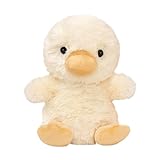 HTGWCG Duck Soft Toy, 15CM Soft Cuddly Friends, Flauschiges Stofftier zum Kuscheln und Spielen, Kuscheltier für Mädchen und Jungen, Waschmaschinenfest (Gelb)