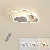 GHiycotdl Deckenpendelleuchte, Dimmbar 3000-6500K Moderne Leuchte Deckenleuchten für Wohnzimmer Schlafzimmer Flur und Kinderzimmer 42cm