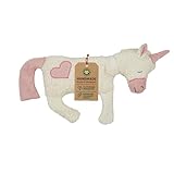 Efie Bio Spiel & Kuschelkissen, Einhorn, kontrolliert biologischer Anbau (Organic), Made in Germany, GOTS Zertifiziert