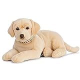 Living Nature Soft Toy - Großes Stofftier Labrador, gold (60cm)