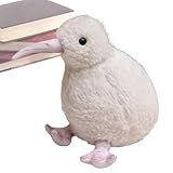 Mppchhn Kiwi Vogel Plüschtier,Plüschtier Kiwi Vogel - Weicher Kuschelbegleiter Deko Für Schlafzimmer Wohnzimmer BücherSchreibtisch Kinderzimmer