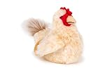 Unbekannt Stofftier Huhn 23 cm, Kuscheltier Plüschtier, Hähnchen Gockel Hahn Hennen