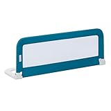Safety 1st Portable Bed Rail, zusammenklappbares Bettgitter, Rausfallschutz, Reise, 18 M.–5J., tragbares Bettschutzgitter, Netzgewebe, leicht montierbar, automatische Sperre, leicht tragbar, Blue