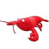 TROYSINC Kreative Plüsch Puppe Hummer, Kuscheltier, Stofftier Plüschtier, kuscheltiere Hummer Geschenke Für Kinder, Jungen, Mädchen (30cm)