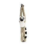 Wild Republic 15261 - Hanging Monkey Katta Lemur Plüsch-Affe, 51 cm