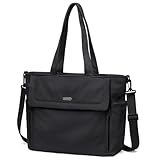 GOLF QUALITY 22L Puffer Wickeltasche Damen, lässige Umhängetasche für Mütter, Geräumige Shopper für Unterwegs, Schwarz