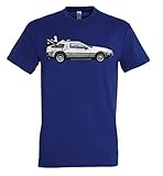 Youth Designz Herren T-Shirt Modell Delorean Navyblau XXL
