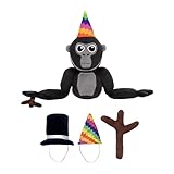 Super JAKES Gorilla Tag Plush,2024 New Gorilla Tag Plüsch für Spiel Fans Geschenk,Niedliche Plüschtier Puppe für Kinder Erwachsene,Große Geburtstag und Urlaub Geschenke Wahl