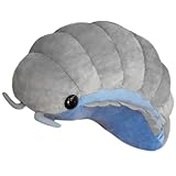 TOPLITHE Blaue Raupe Aus Kuscheltier, 30Cm Süßes Insekt Plüschtier Weiches Stofftier Kissen Geschenk for Kinder Jungen und Mädchen(Gray,50CM/20IN)
