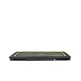EXIT Toys Silhouette Sports Bodentrampolin - 214x305cm - Rechteckiges Inground Gartentrampolin Outdoor - für Personen ab 14 Jahren - Mit Fußschutzsystem - Gute Sprungkraft - Schwarz