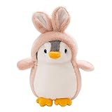 EXQULEG Pinguin Kuscheltier, Pinguin Stofftier Plüschtier, Süße Pinguin Plüsch Spielzeug Plüschpinguin Geschenke für Jungen Mädchen Kinder (C)
