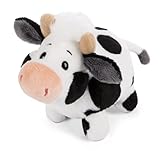 Kuscheltier Kuh Cowluna 18cm - weiß - Weiches NICI Plüschtier – niedliches Stofftier zum Kuscheln & Spielen – tolle Geschenkidee für Kinder & Erwachsene | 62248