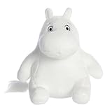The Moomins FBA_12585 Sitzender Mumin Stofftier 8 Zoll