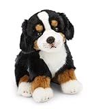 NICI Kuscheltier Hund Berner Sennenhund 20cm - schwarz - Weiches Plüschtier – niedliches Stofftier zum Kuscheln & Spielen – tolle Geschenkidee für Kinder & Erwachsene | 62603