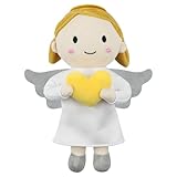 free-space Engel-Plüschpuppe, Taufgeschenk für Junge/Mädchen, Schutzengel-Puppe, Spielzeug (Angel Doll (Girl))
