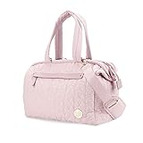 SONARIN Multi-Taschen Baby Wickeltasche,Große Kapazität Multifunktionale Reise Wickeltasche Umhängetasche Tragetasche Henkeltaschen Stilvolle Babytasche mit Schultergurte(Rosa)