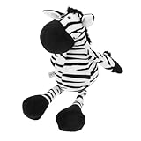 VICASKY Zebra Kuscheltier, Zebra Stofftier Aus Stoff Zebra Für Zebra Kinder Kuschelweiches Plüschtier Spielzeug Entzückendes Zebra Kurzer Plüsch