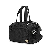 SONARIN Multi-Taschen Baby Wickeltasche,Große Kapazität Multifunktionale Reise Wickeltasche Umhängetasche Tragetasche Henkeltaschen Stilvolle Babytasche mit Schultergurte(Schwarz)