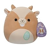 Squishmallows SQER00856 - Grant die Ziege 19 cm, offizielles Jazwares Plüsch, superweiches Kuscheltier