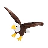 FUTUREORYY Weißkopfseeadler-Puppe Adler Plüschtier Großer Körper Riesige Stofftiere Plüschtiere Kleine Kuscheltiere Für Ausgestopfter Adler Riesige Kuscheltiere Pp Baumwolle